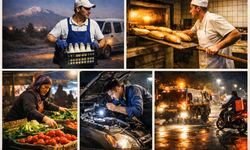 IĞDIR'DA GÜNLÜK YAŞAMI AYAKTA TUTAN MESLEKLER