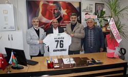 ALAGÖZ VE AYAZ’DAN ESNAF ODASINA ZİYARET
