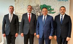 REKTÖR GÜREL’DEN EROZYON VE ÇÖLLEŞMEYLE MÜCADELE GENEL MÜDÜRLÜĞÜNE STRATEJİK ZİYARET