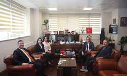 AZERBAYCAN DEVLET İKTİSAT ÜNİVERSİTESİ HEYETİNDEN IĞDIR ÜNİVERSİTESİNE ZİYARET