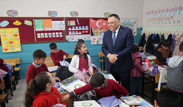 REKTÖR GÜREL’DEN ÖĞRENCİLERE SÜRPRİZ ZİYARET