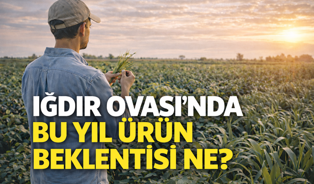 IĞDIR OVASI’NDA BU YIL ÜRÜN BEKLENTİSİ NE?