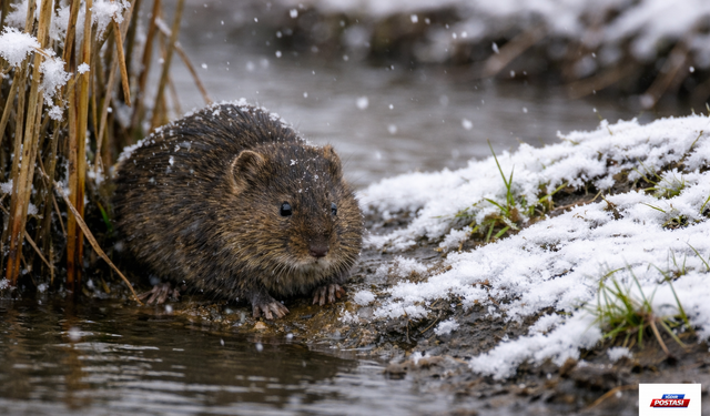 KIŞ AYLARINDA SU MAYMUNCUKLARI SULAK ALANLARDA YAŞAMINI SÜRDÜRÜYOR