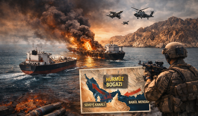 HÜRMÜZ VE KRİTİK GEÇİTLERDE KÜRESEL RİSK BÜYÜYOR