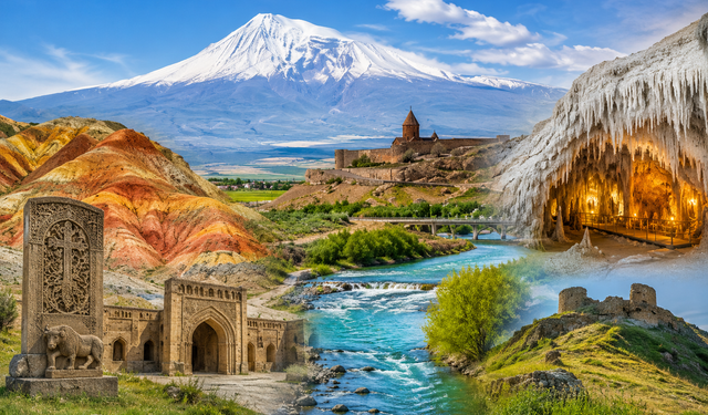 Iğdır'ın Doğal ve Tarihi Güzellikleri Ziyaretçilerini Bekliyor