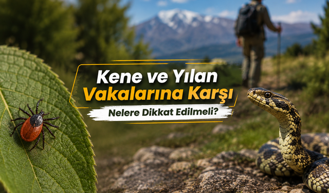 Kene ve Yılan Vakalarına Karşı Nelere Dikkat Edilmeli?