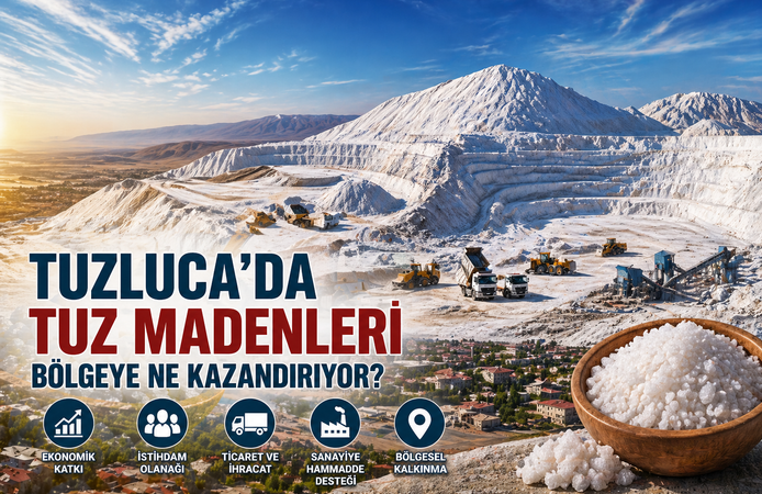 TUZLUCA’DA TUZ MADENLERİ BÖLGEYE NE KAZANDIRIYOR?