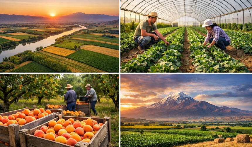 TÜRKİYE’NİN TARIM HARİTASINDA IĞDIR’IN STRATEJİK YERİ
