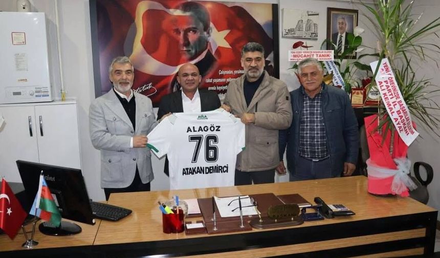 ALAGÖZ VE AYAZ’DAN ESNAF ODASINA ZİYARET