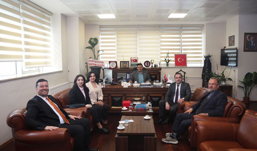 AZERBAYCAN DEVLET İKTİSAT ÜNİVERSİTESİ HEYETİNDEN IĞDIR ÜNİVERSİTESİNE ZİYARET