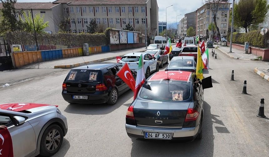 IĞDIR’DAN İRAN’A DESTEK KONVOYU: “DİRENİŞ DOSTLARI” BİNLERCE KİŞİNİN KATILIMIYLA UĞURLANDI