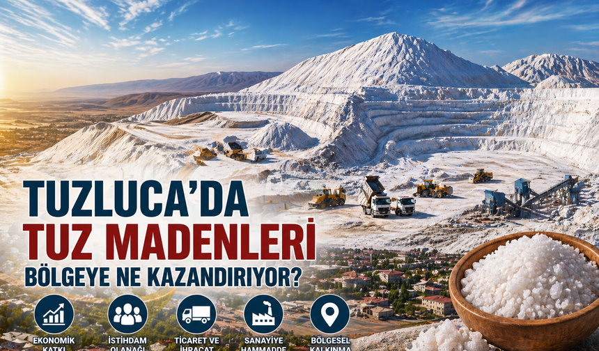 TUZLUCA’DA TUZ MADENLERİ BÖLGEYE NE KAZANDIRIYOR?