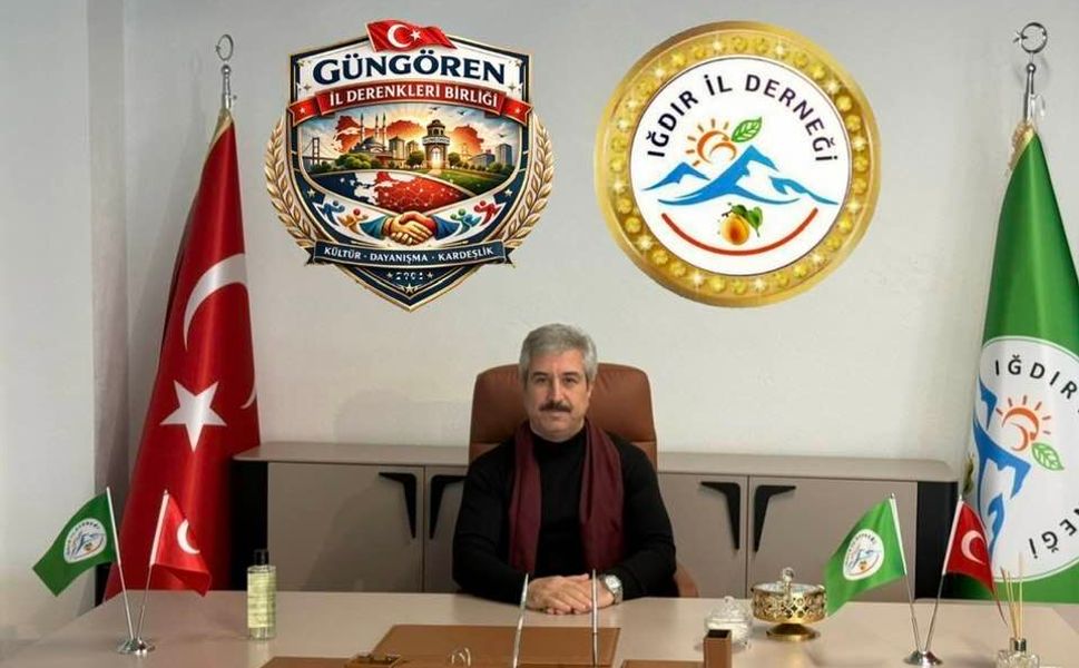 IĞDIR İL DERNEĞİ BAŞKANI ÖZTÜRK ALTUNTAŞ “ ÇALIŞMALARIMIZ SÜRECEK”