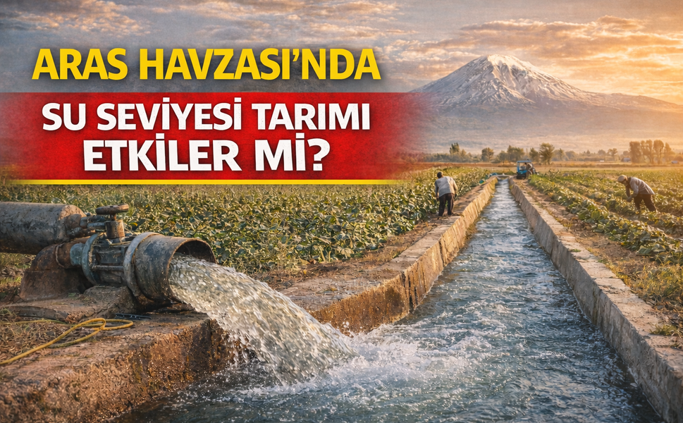 ARAS HAVZASI’NDA SU SEVİYESİ TARIMI ETKİLER Mİ?