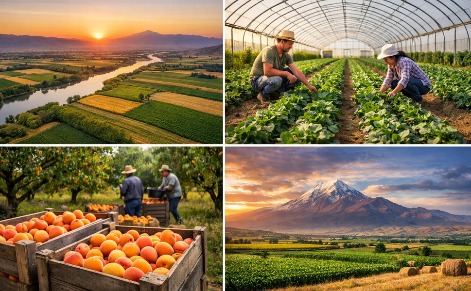 TÜRKİYE’NİN TARIM HARİTASINDA IĞDIR’IN STRATEJİK YERİ