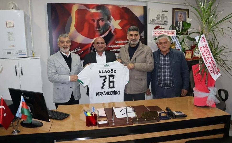 ALAGÖZ VE AYAZ’DAN ESNAF ODASINA ZİYARET