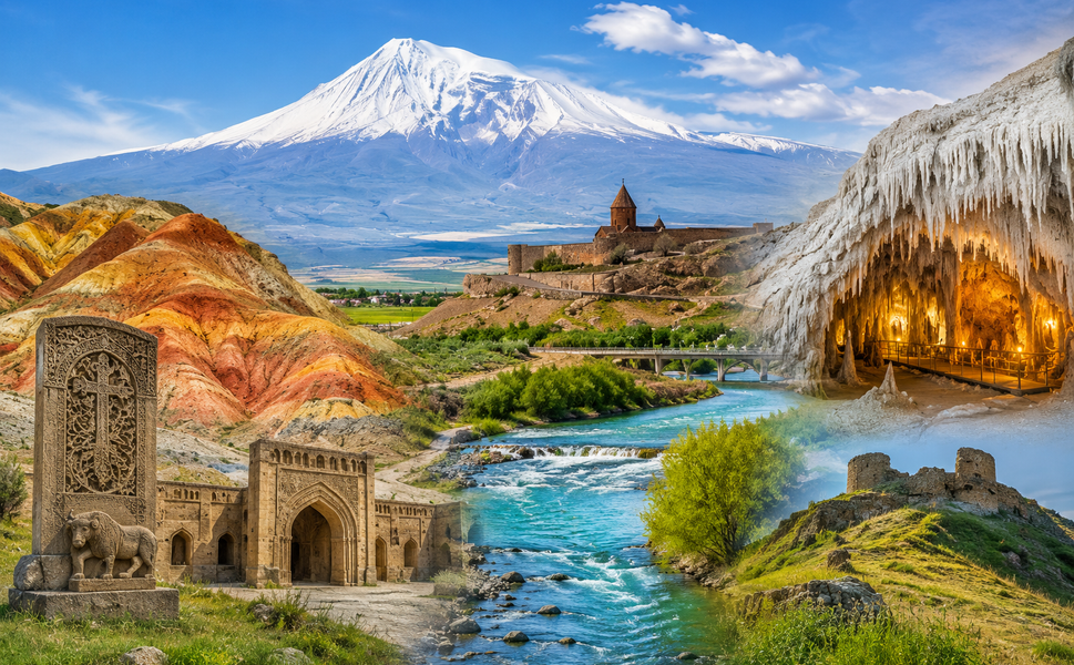 Iğdır'ın Doğal ve Tarihi Güzellikleri Ziyaretçilerini Bekliyor