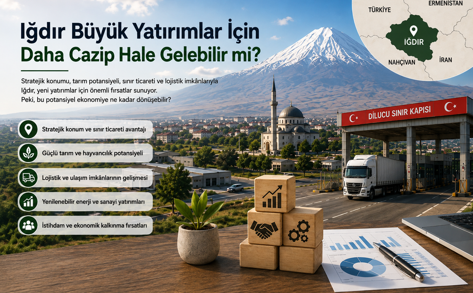 Iğdır Büyük Yatırımlar İçin Daha Cazip Hale Gelebilir mi?
