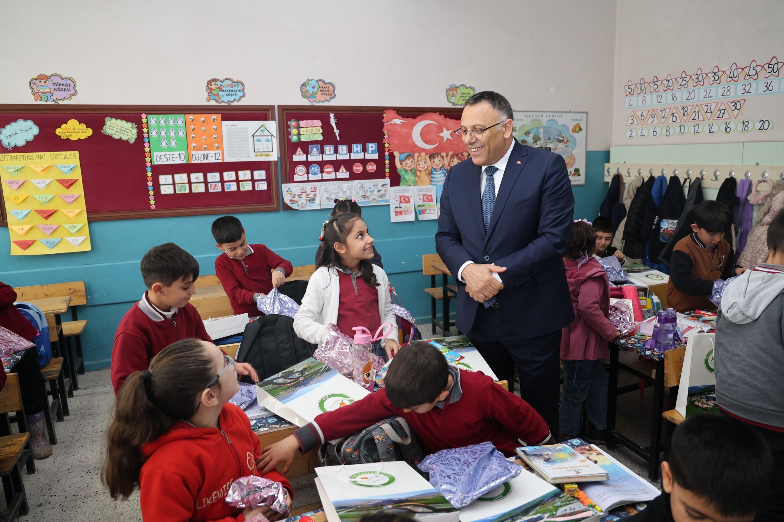 REKTÖR GÜREL’DEN ÖĞRENCİLERE SÜRPRİZ ZİYARET