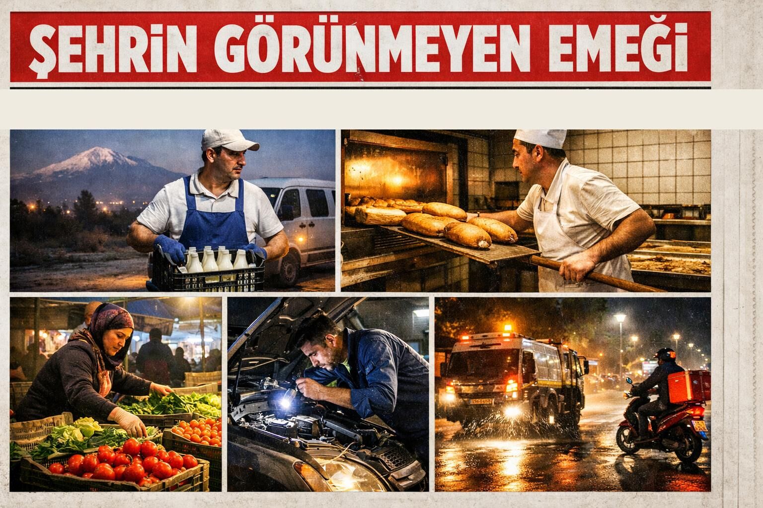 IĞDIR'DA GÜNLÜK YAŞAMI AYAKTA TUTAN MESLEKLER